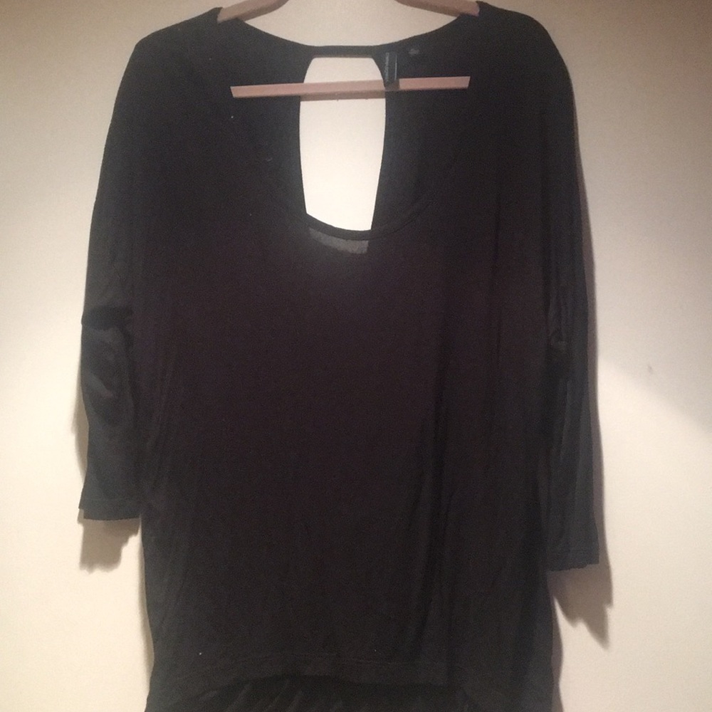 Black 3/4 Shirt